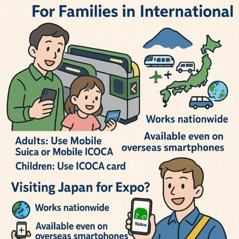 🚆 Your Train Guide to Osaka Expo 2025: For Families & International Visitors