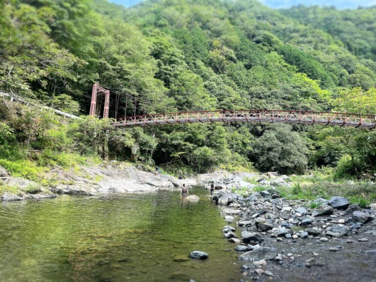 和歌山・ごりょうばしキャンプ場で水鉄砲バトル＆温泉ランチ！