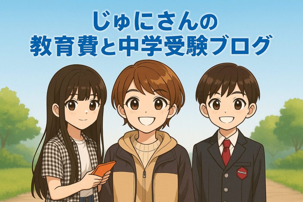じゅにさんの教育費と中学受験ブログ