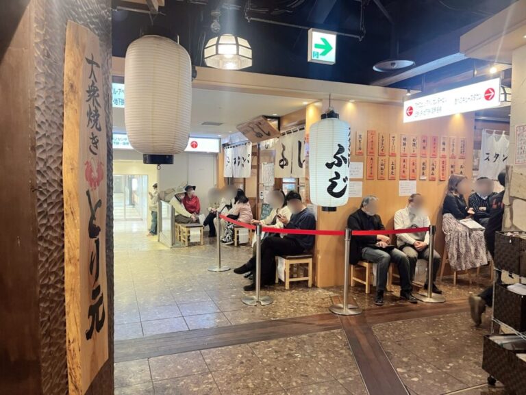 【天王寺ランチ】スタンド富士本店は行列必須！待ち時間・刺身定食レビューとHARBSカフェコース