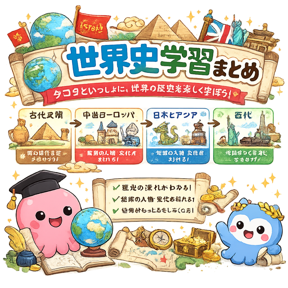 世界史を学ぶタコタ