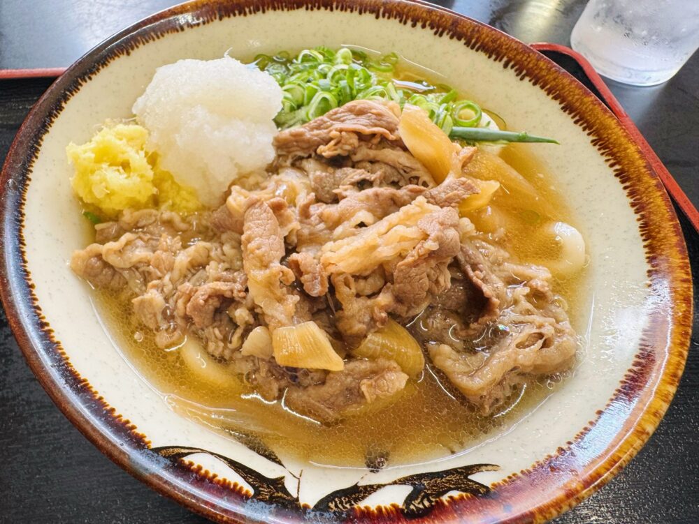 鳴門のたむらうどんで食べた朝うどん